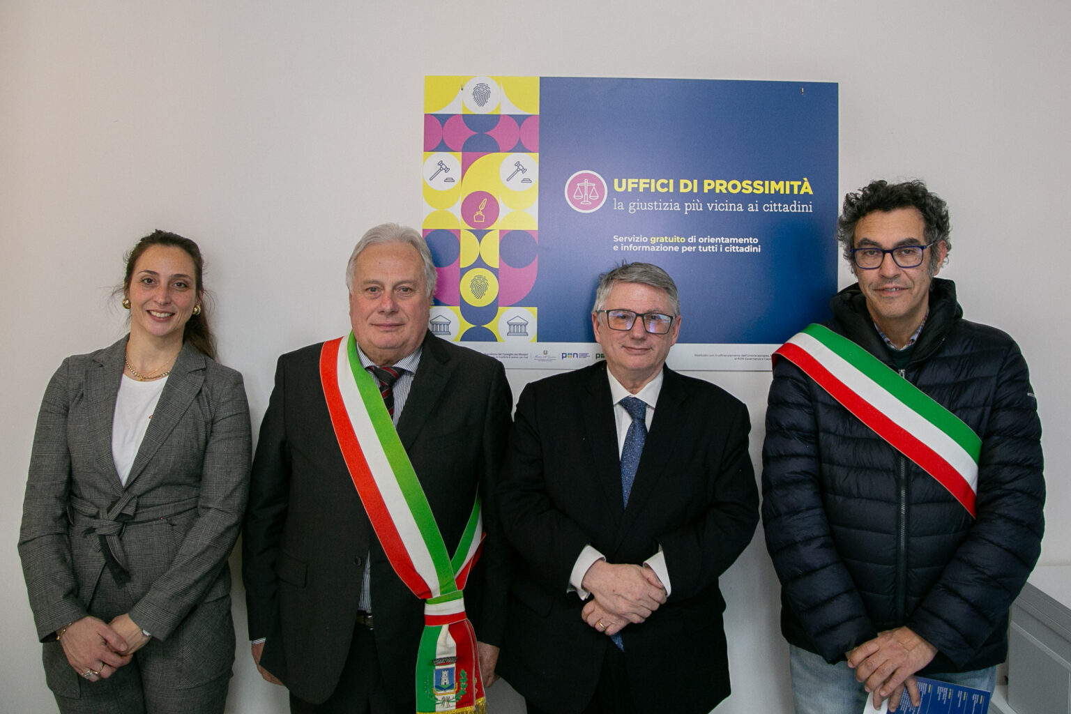 L'inaugurazione dell'ufficio di Prossimità nei giorni scorsi a Borzonasca