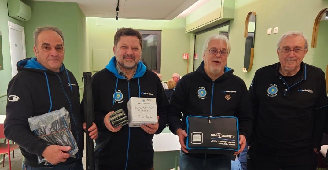 Si è concluso il Campionato Sociale Surf Casting con le premiazioni finali