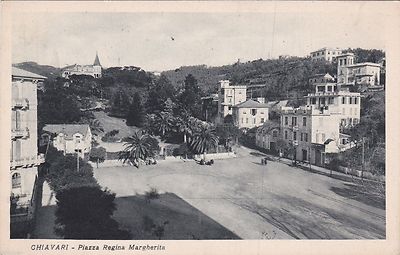 Piazza Regina Margherita, oggi piazza Nassiriya, una delle testimonianze del Liberty a Chiavari