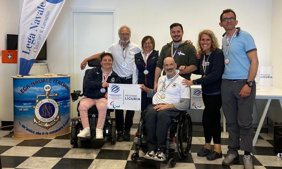 Valia Galdi ha vinto il Campionato Regionale Ligure di Vela Paralimpica Hansa 303