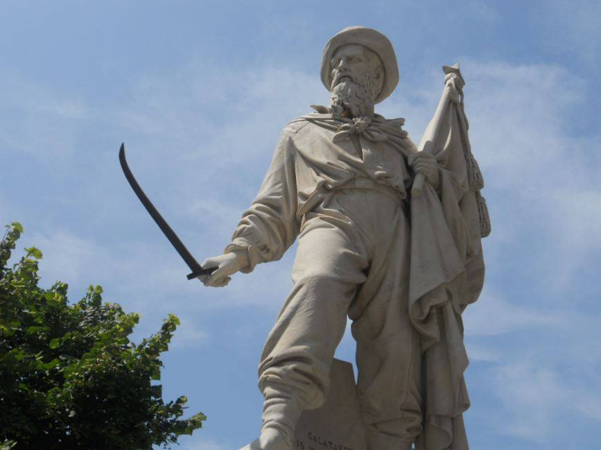 Il capitano Simone Schiaffino, uno dei protagonisti della spedizione dei Mille