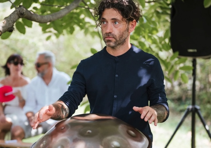 Raffaello Cavaggioni, protagonista dell'iniziativa ‘Bagno di Suoni’