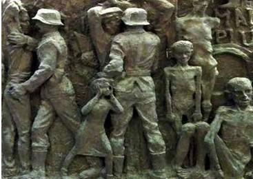 Una delle opere realizzate da Nicola Neonato, cui Borzonasca ha dedicato un museo