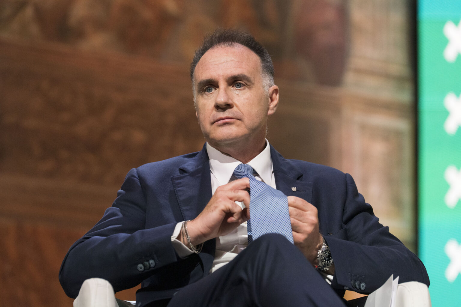 Il presidente di Confindustria Emanuele Orsini