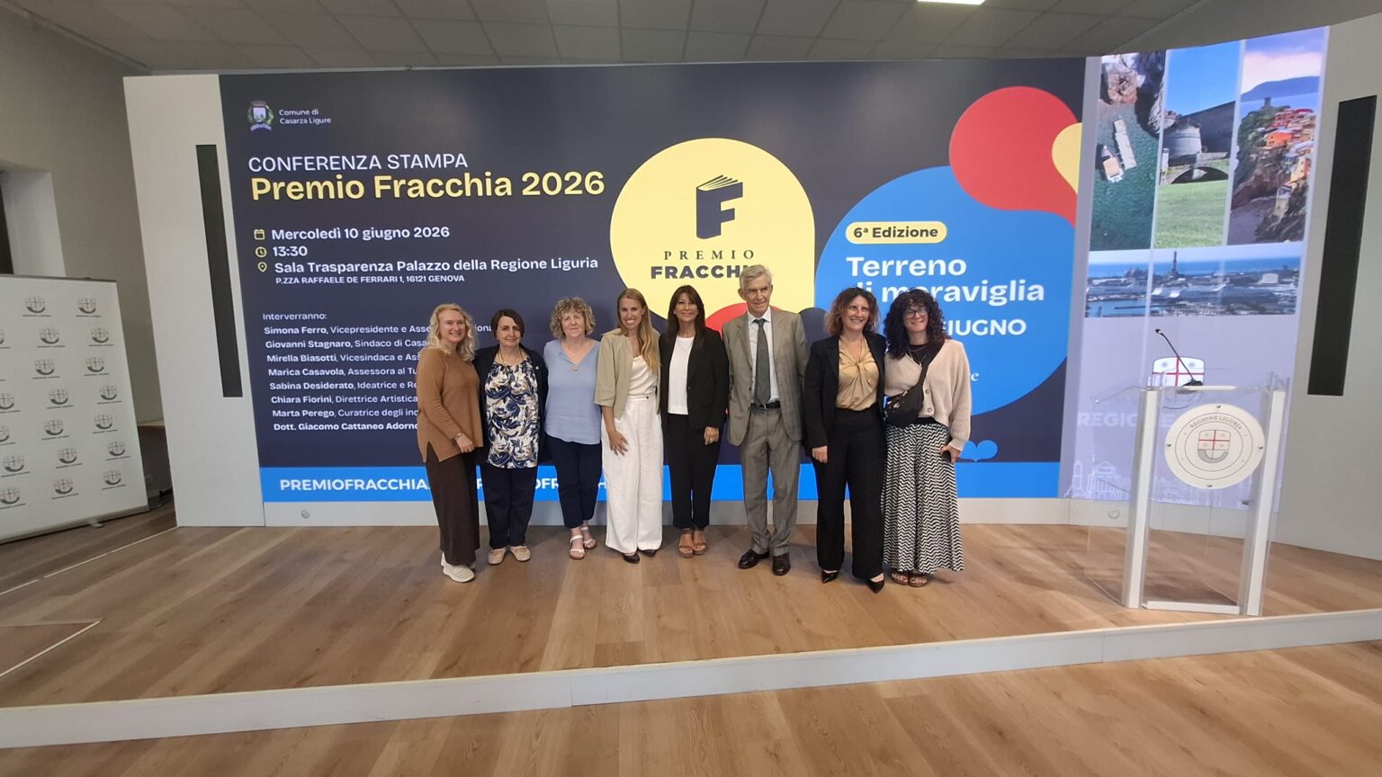 Il Festival Letterario Umberto Fracchia è stato presentato nella sede della Regione Liguria
