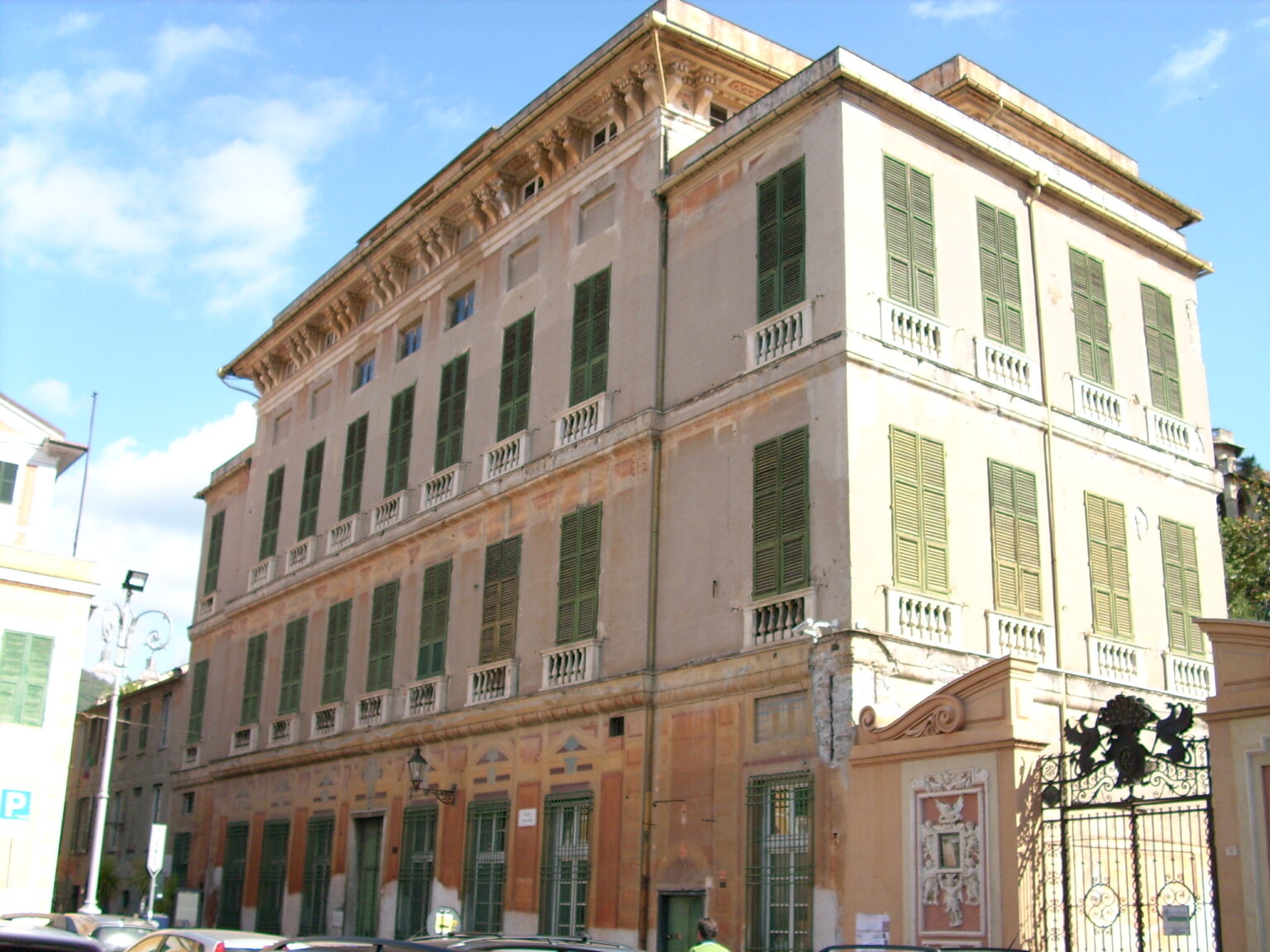 Palazzo Rocca, sede del Museo Archeologico Nazionale di Chiavari