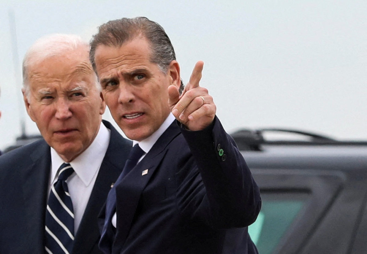 Hunter Biden, figlio dell'ex presidente degli Stati Uniti, Joe Biden