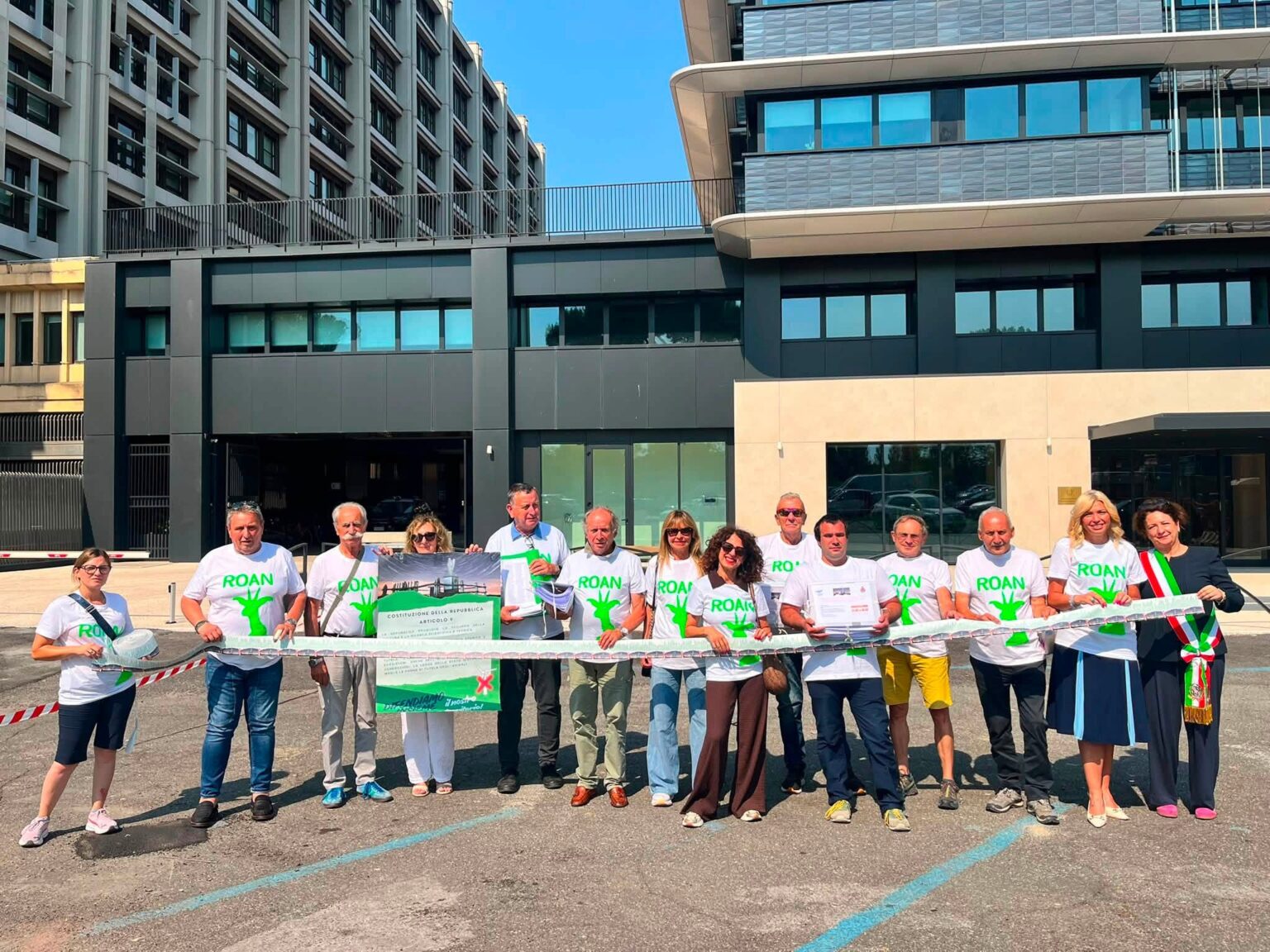 Il gruppo che si oppone alla realizzazione del parco eolico a Ferriere