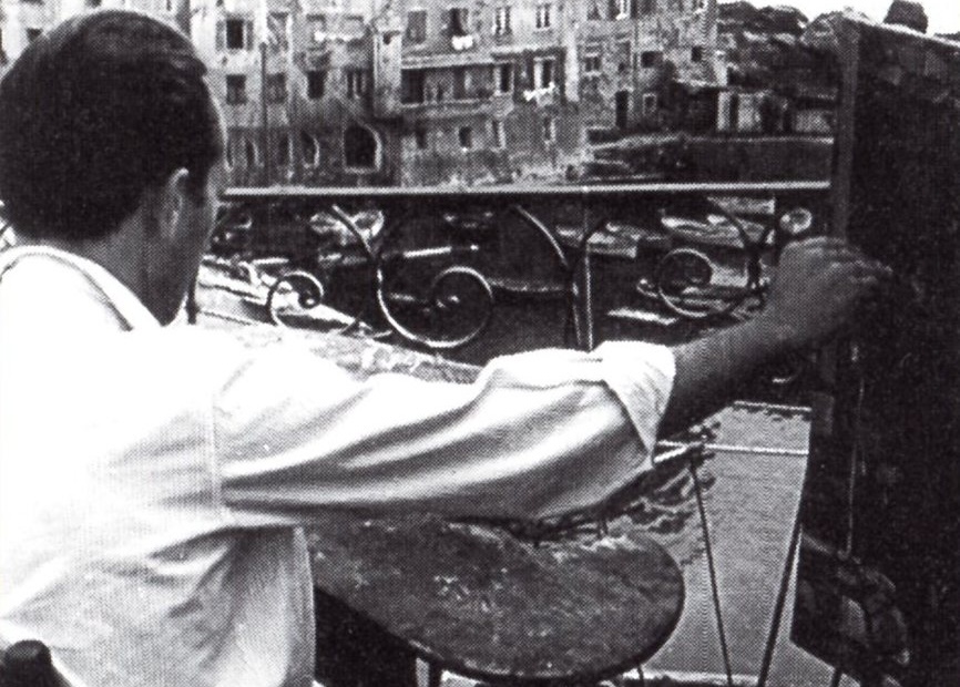 Leo Pecchioni, pittore molto amato a Camogli