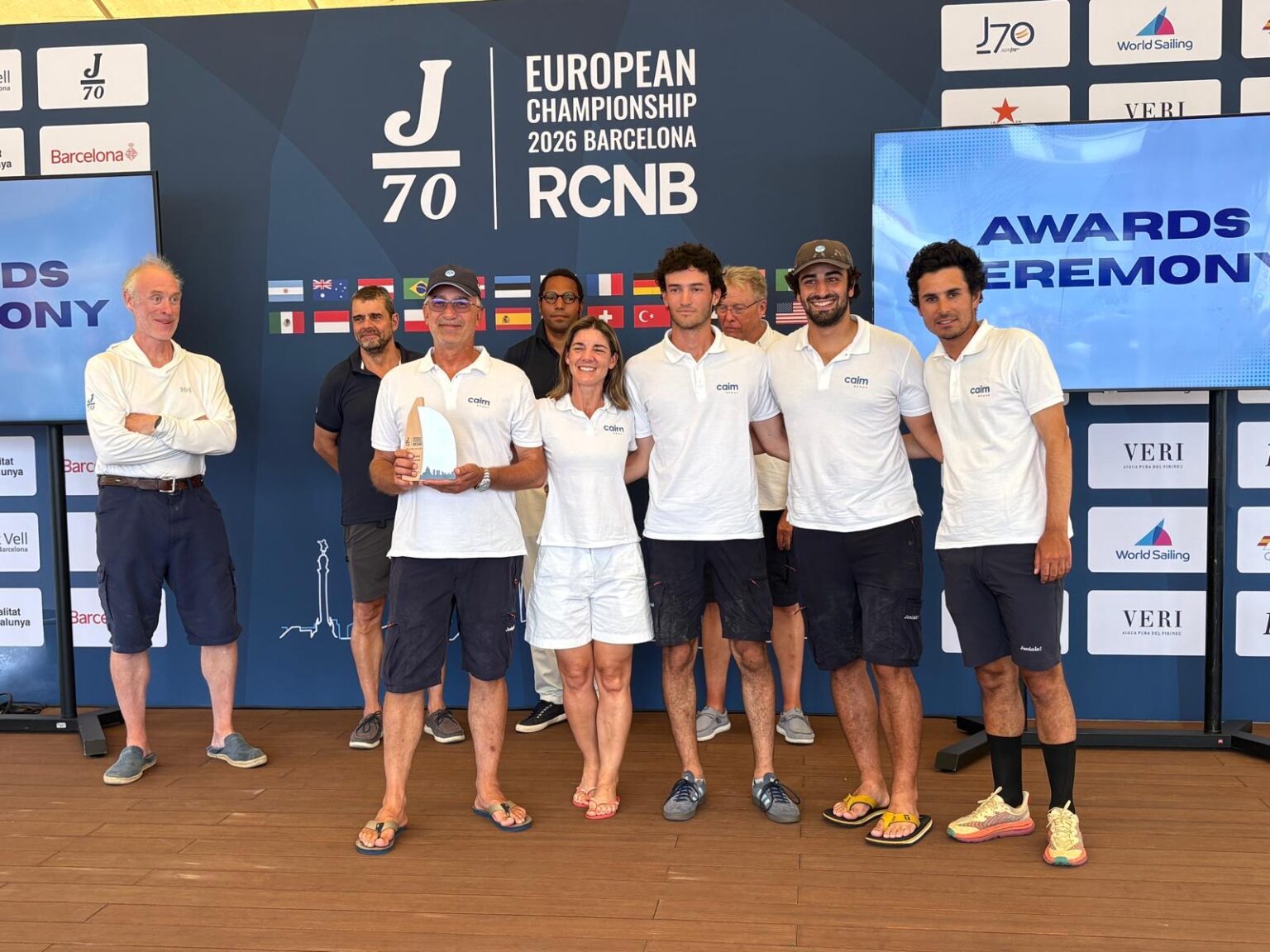Lo Yacht Club Chiavari protagonista al Campionato Europeo J/70 con il team di Massimo Rama