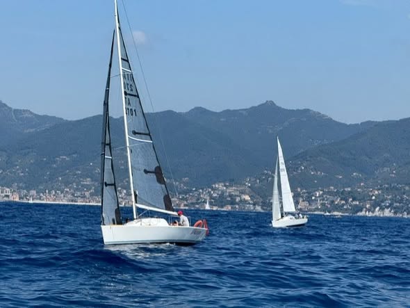 La Regata dell’Isola di Tino ha visto la vittoria per Marco Losi del Circolo Nautico Rapallo