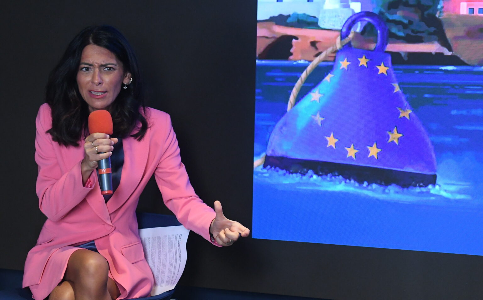 La vicepresidente del Parlamento Europeo, Pina Picierno