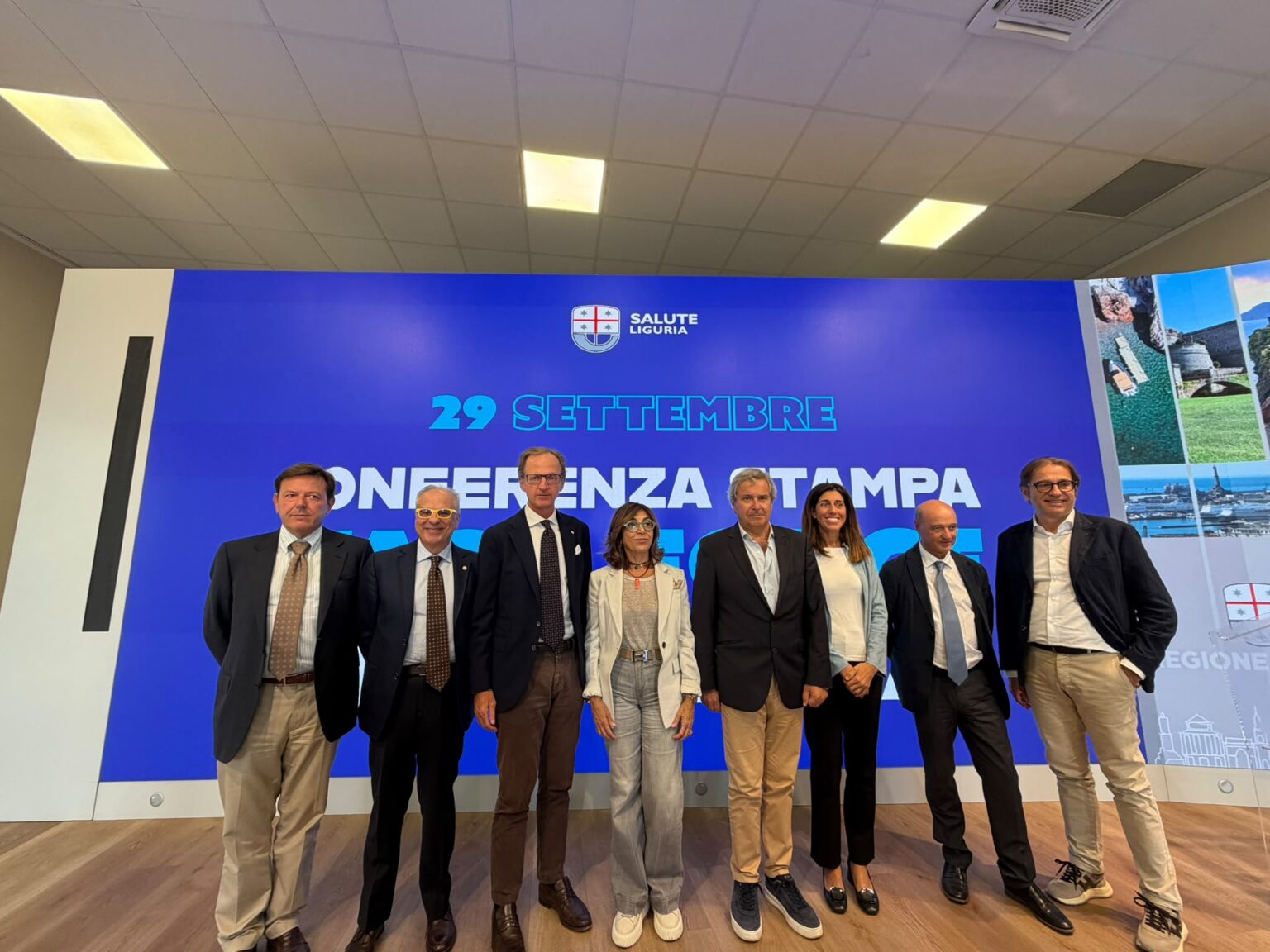 La presentazione della campagna vaccinale nei giorni scorsi presso la Regione Liguria