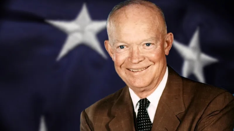 Dwight Eisenhower fu presidente degli Stati Uniti d'America dopo la Seconda guerra mondiale