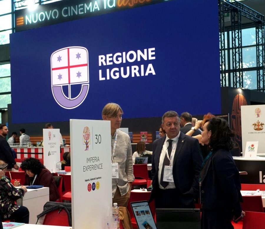 Lo stand della Regione Liguria al TTG di Rimini