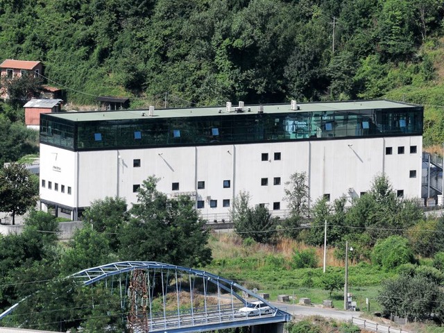 La sede della Mectron a Carasco, nell'entroterra di Levante
